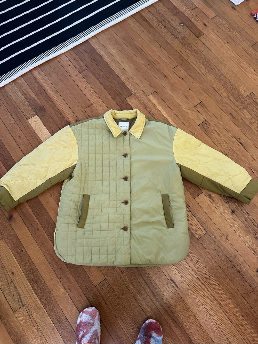 Madewell Patchwork Quilted Jacket